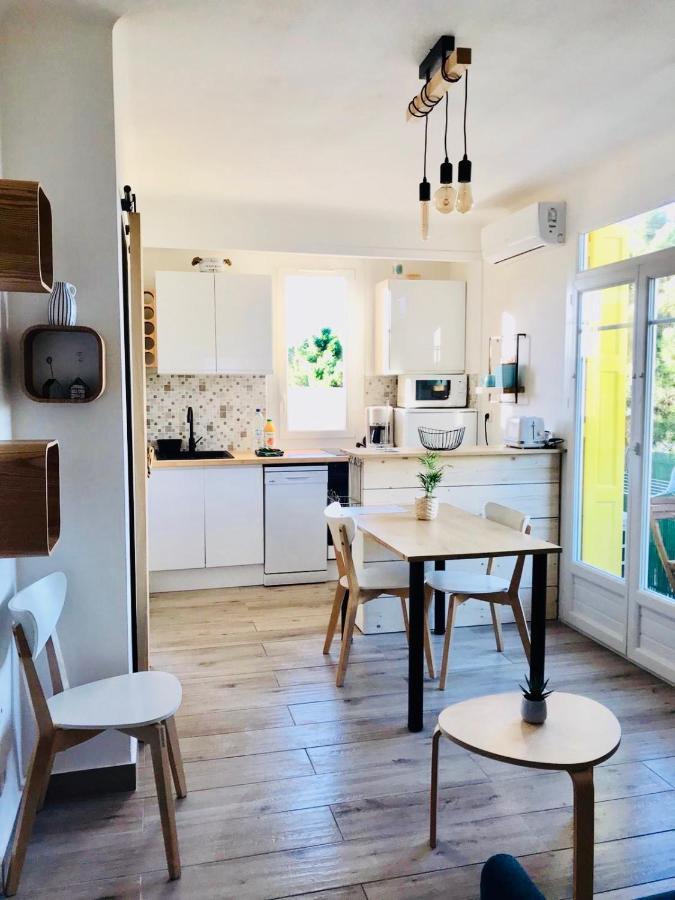 Un Petit Nid Les Pieds Dans L'Eau Apartment อาร์เจเลส-ซัวร์-แมร์ ภายนอก รูปภาพ